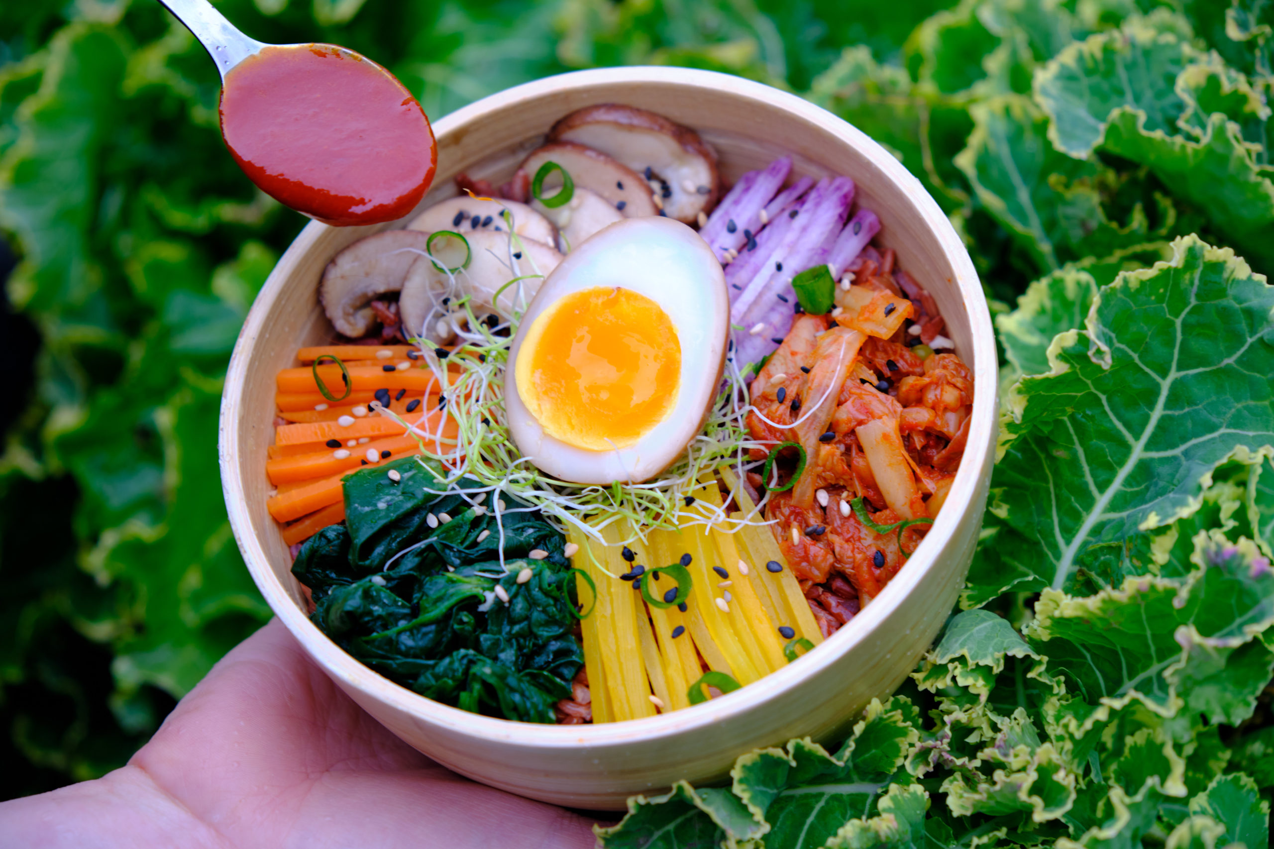 bibimbap-kimchi