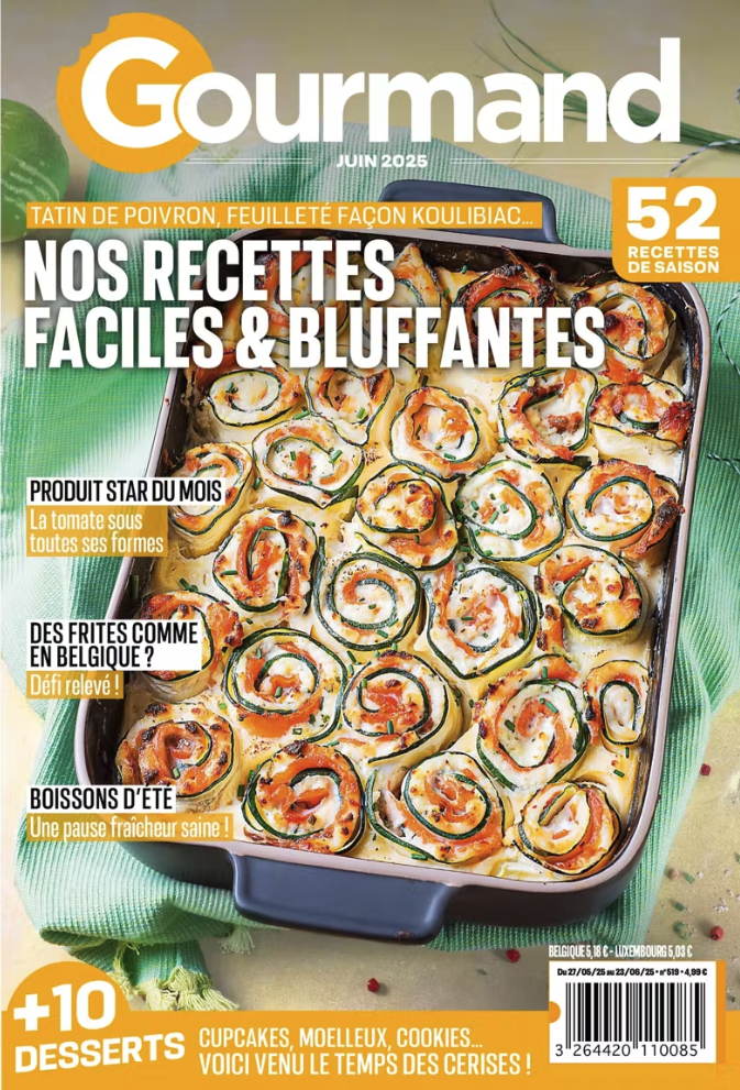 Couverture Gourmand Magazine